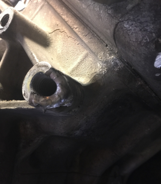 Aluminium welding Ferrari block London